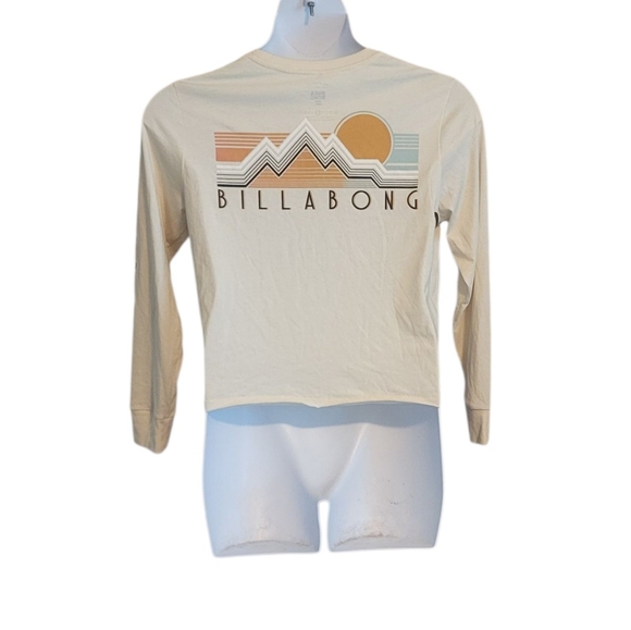 Billabong Cream Long Sleeve Shirt - Picture 5 of 5